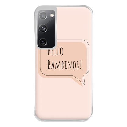 Hello Bambinos - FND Phone Case for Galaxy S20