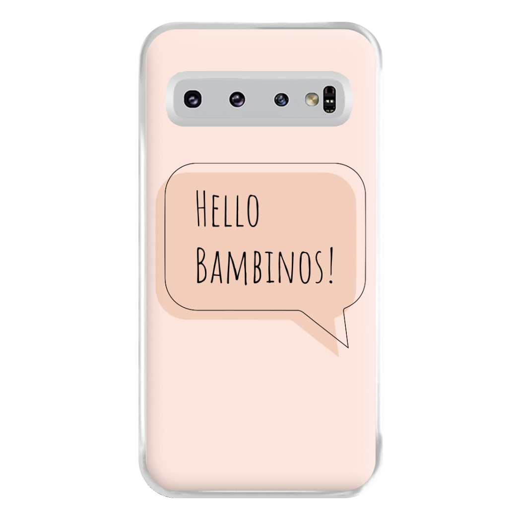 Hello Bambinos - FND Phone Case for Galaxy S10 Plus