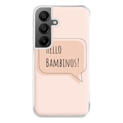 Hello Bambinos - FND Phone Case for Galaxy A55