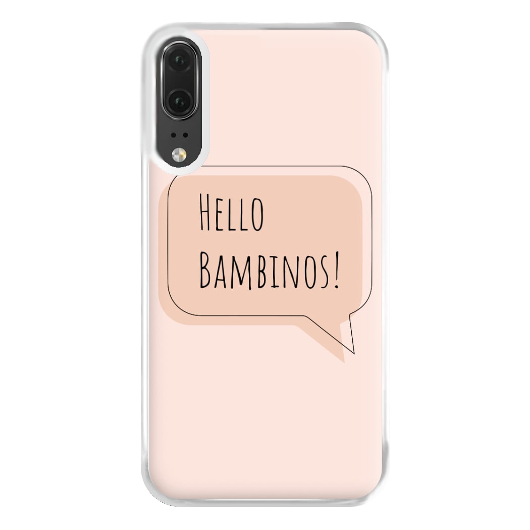 Hello Bambinos - FND Phone Case for Huawei P20