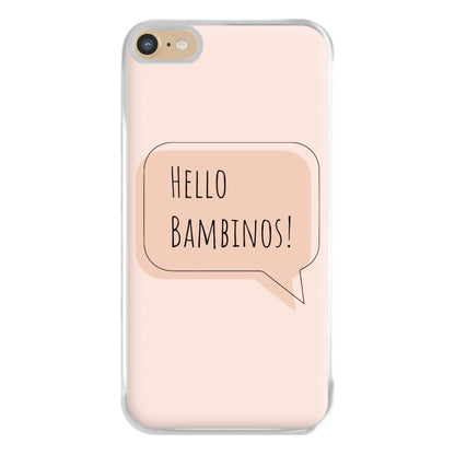 Hello Bambinos - FND Phone Case for iPhone 6 Plus / 7 Plus / 8 Plus