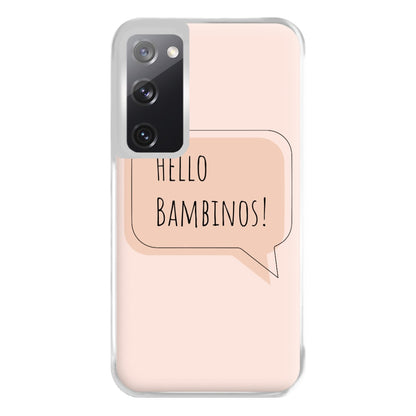 Hello Bambinos - FND Phone Case for Galaxy S20FE