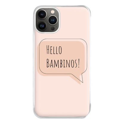 Hello Bambinos - FND Phone Case for iPhone 13