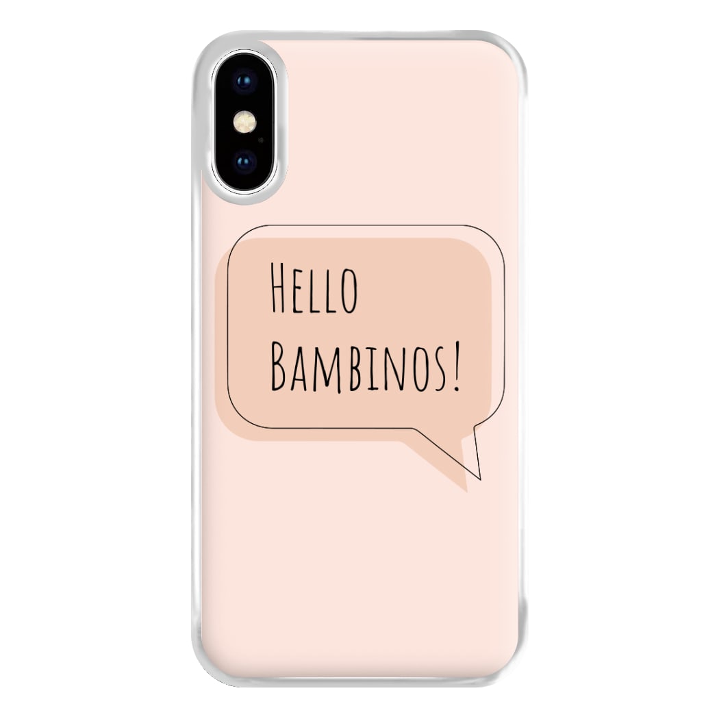 Hello Bambinos - FND Phone Case for iPhone XS Max