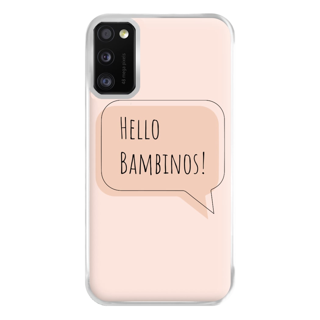 Hello Bambinos - FND Phone Case for Galaxy A41