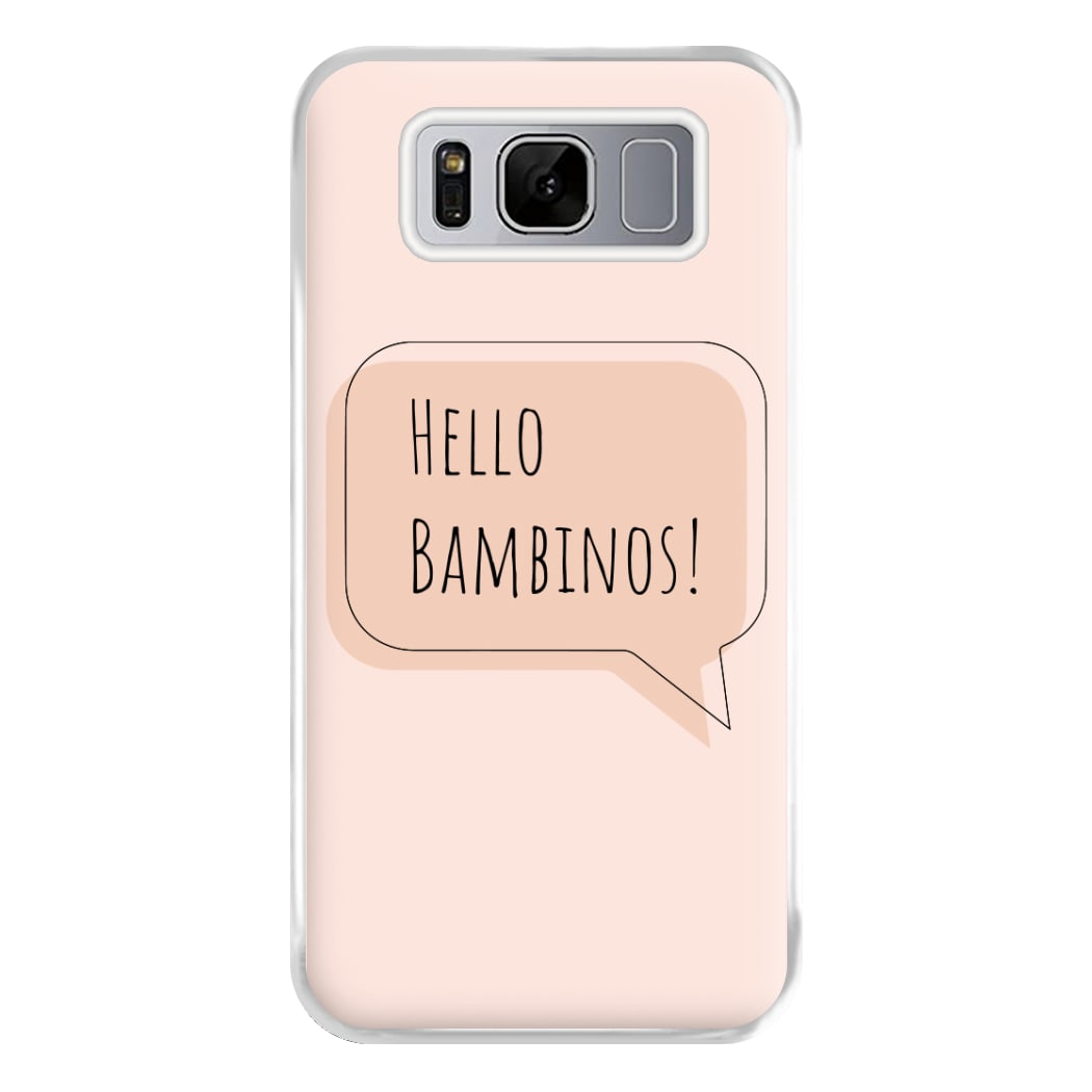 Hello Bambinos - FND Phone Case for Galaxy S8 Plus