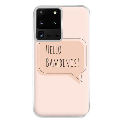 Hello Bambinos - FND Phone Case for Galaxy S20 Ultra