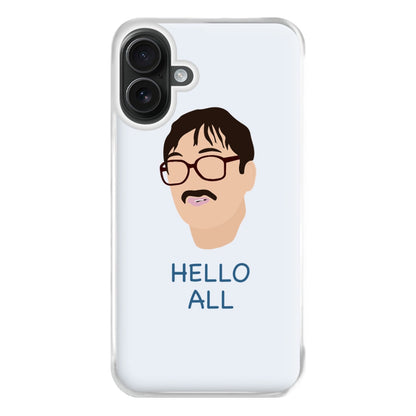 Hello All - FND Phone Case for iPhone 16 Plus