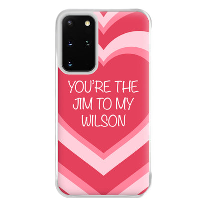 Jim To My Wilson - FND Phone Case for Galaxy S20 Plus