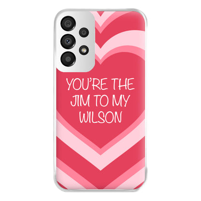 Jim To My Wilson - FND Phone Case for Galaxy A33