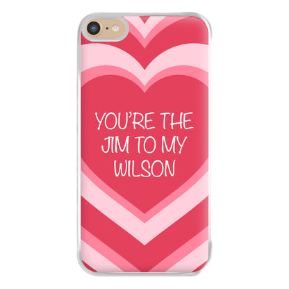 Jim To My Wilson - FND Phone Case for iPhone 6 Plus / 7 Plus / 8 Plus