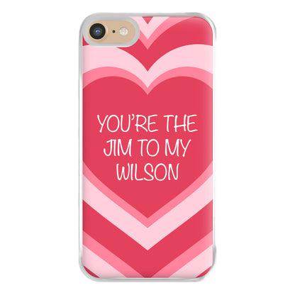 Jim To My Wilson - FND Phone Case for iPhone 6 / 7 / 8 / SE