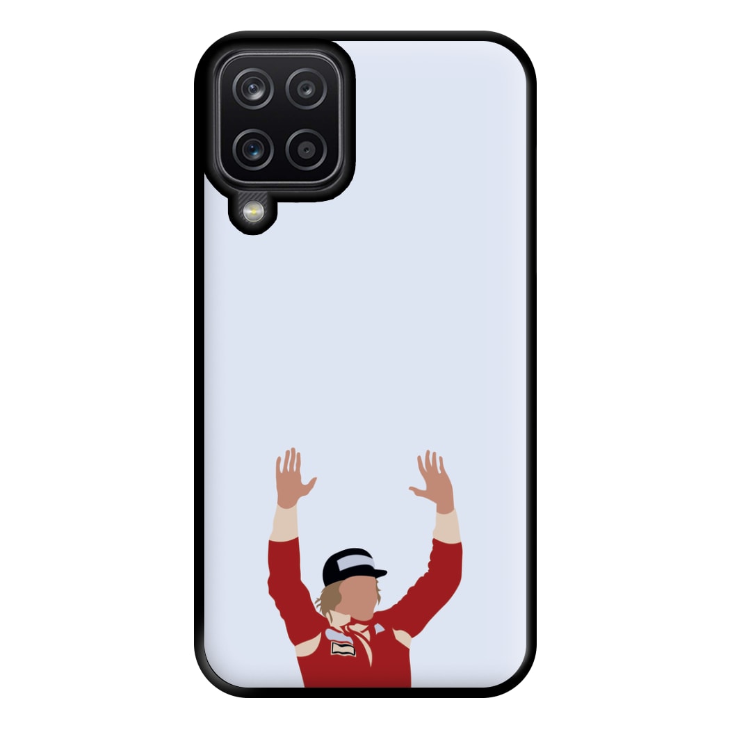 Hunt - F1 Phone Case for Galaxy A12