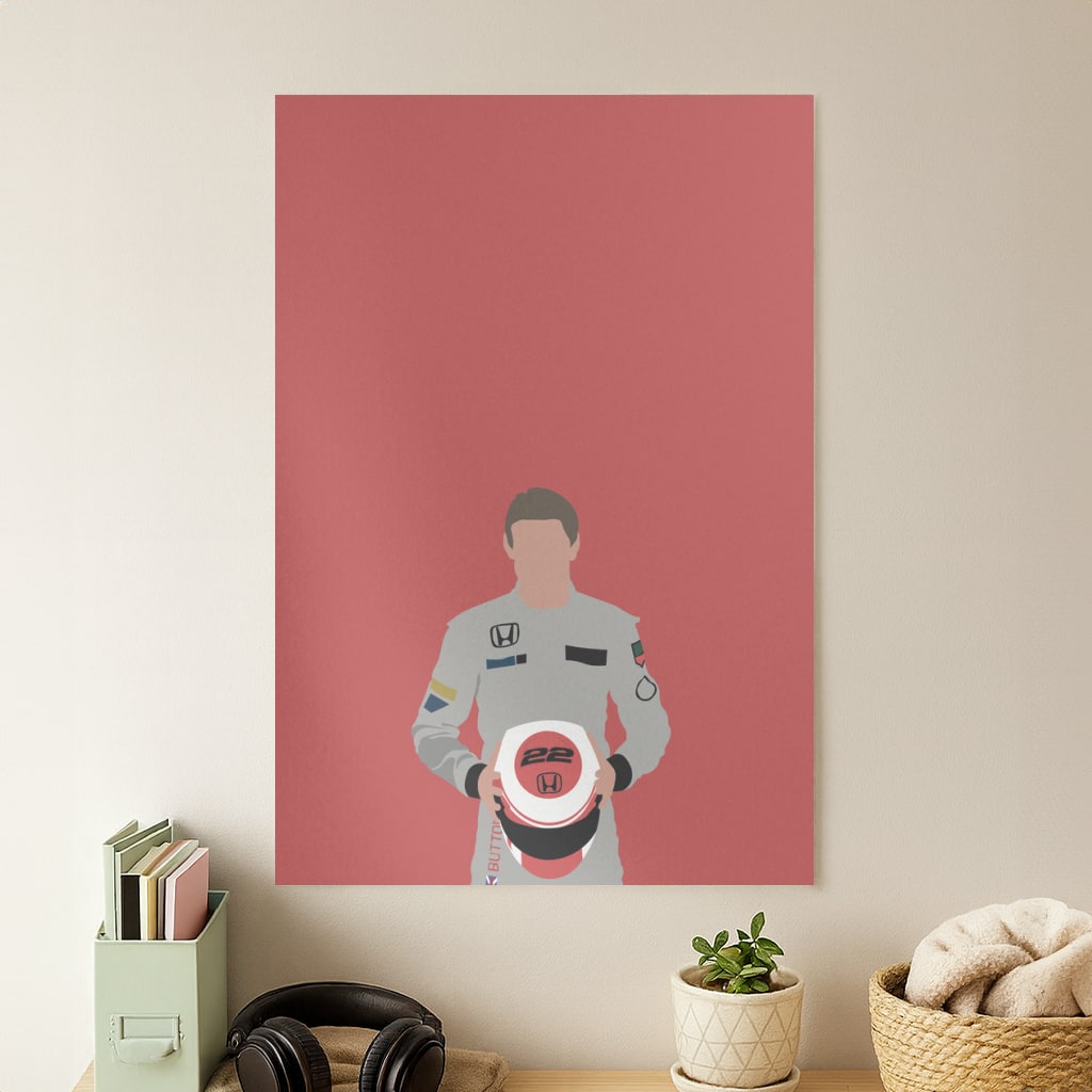 Button - F1 Poster