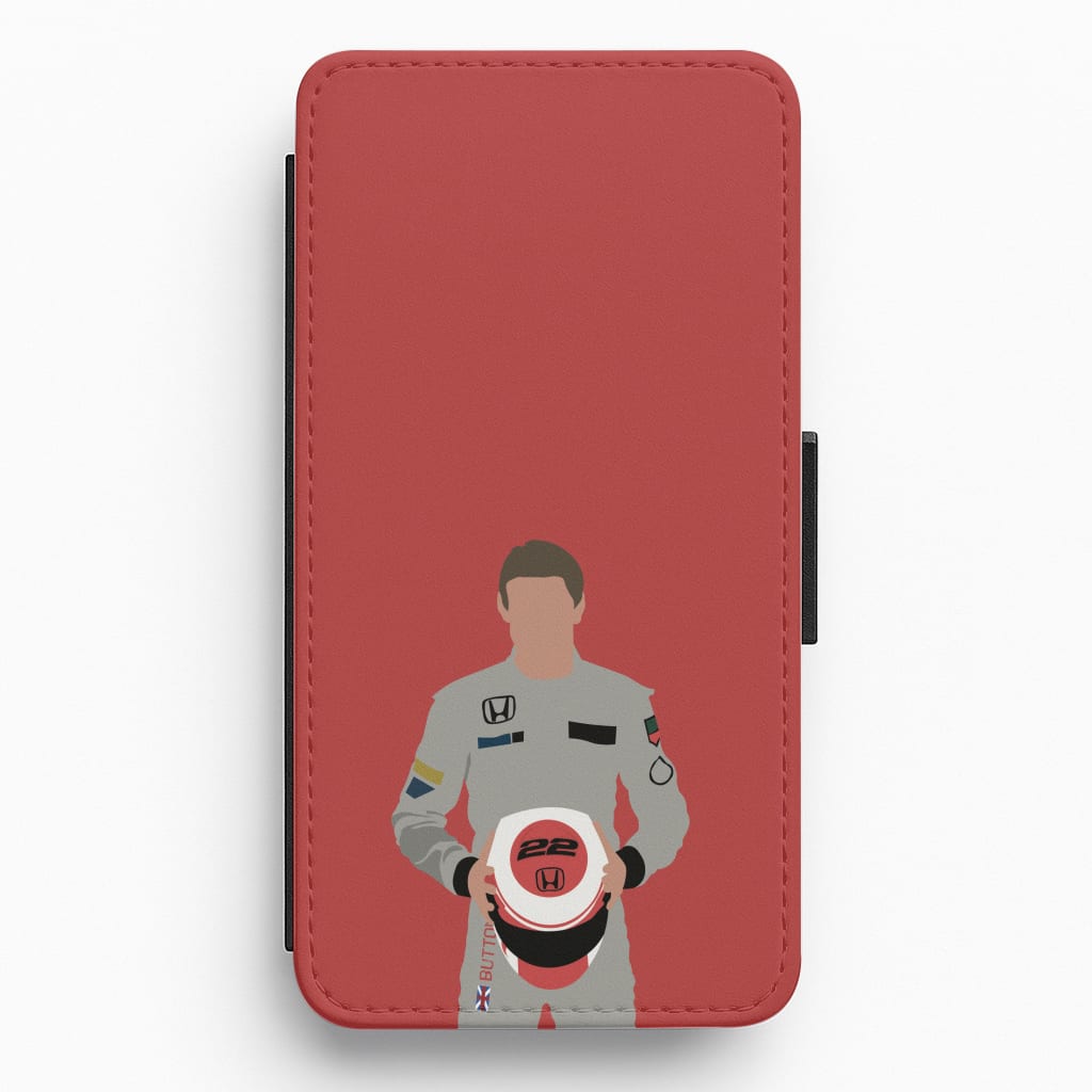 Button - F1 Flip / Wallet Phone Case