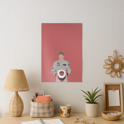 Button - F1 Art Print