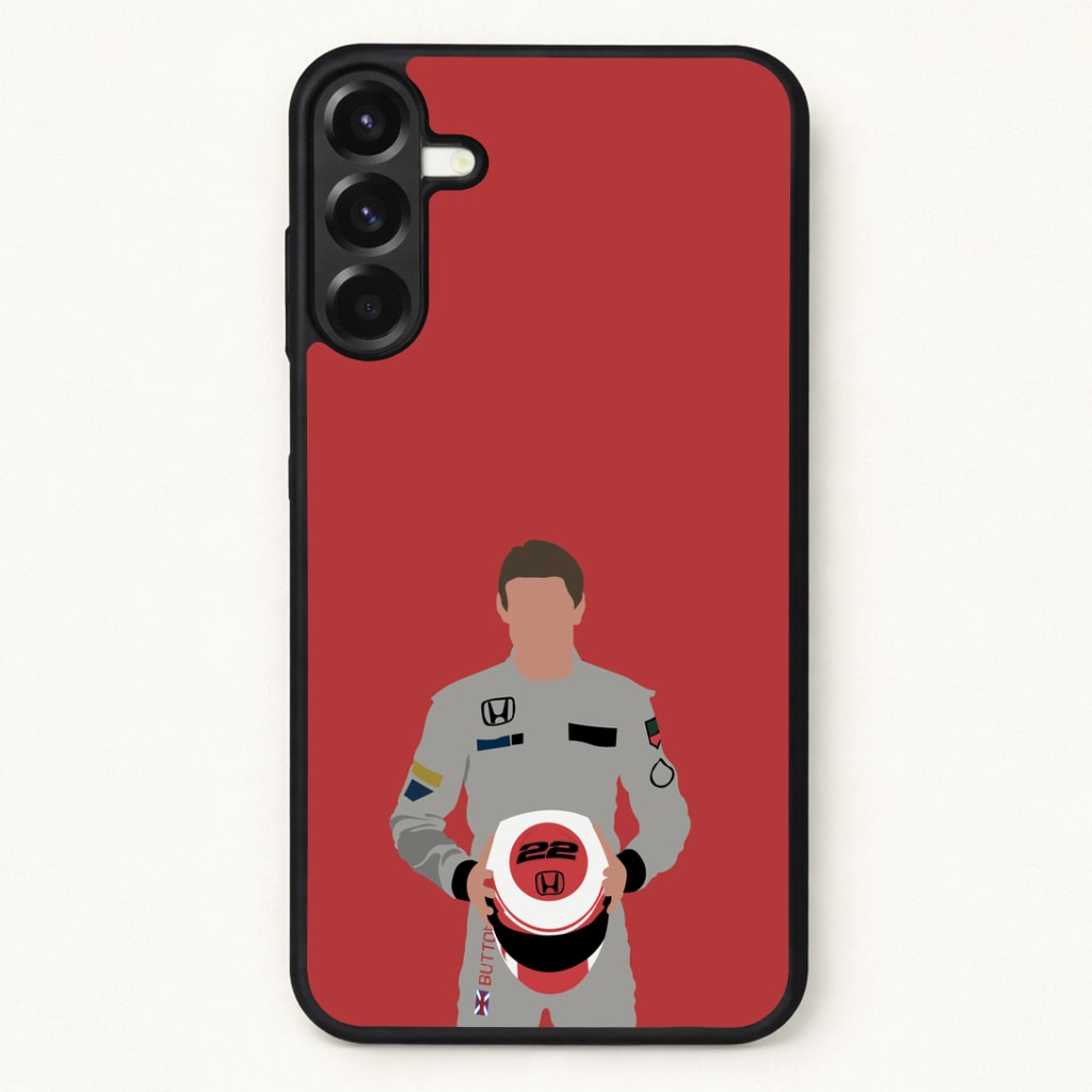 Button - F1 Phone Case for Galaxy A57