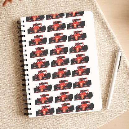 F1 Car Collage Notepad