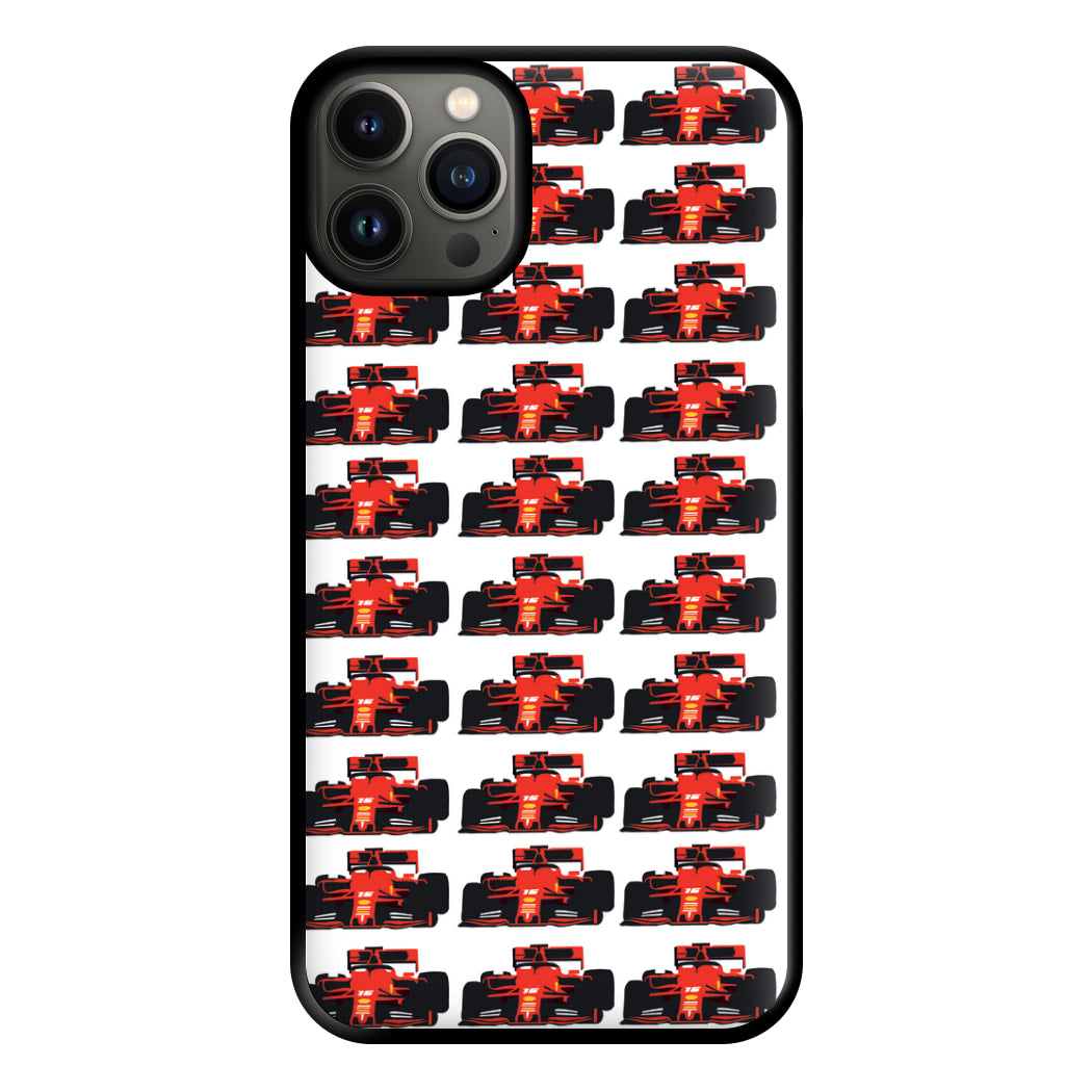 F1 Car Collage Phone Case for iPhone 13