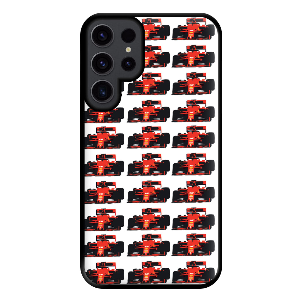 F1 Car Collage Phone Case for Galaxy S23 Ultra