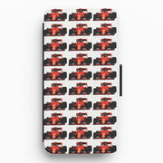 F1 Car Collage Flip / Wallet Phone Case 1