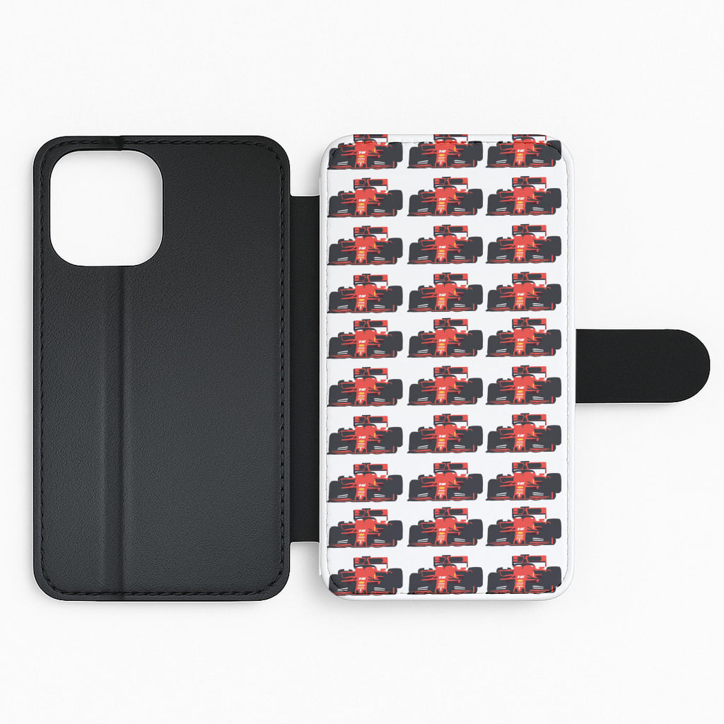 F1 Car Collage Flip Phone Case
