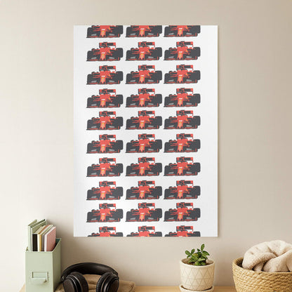 F1 Car Collage Poster