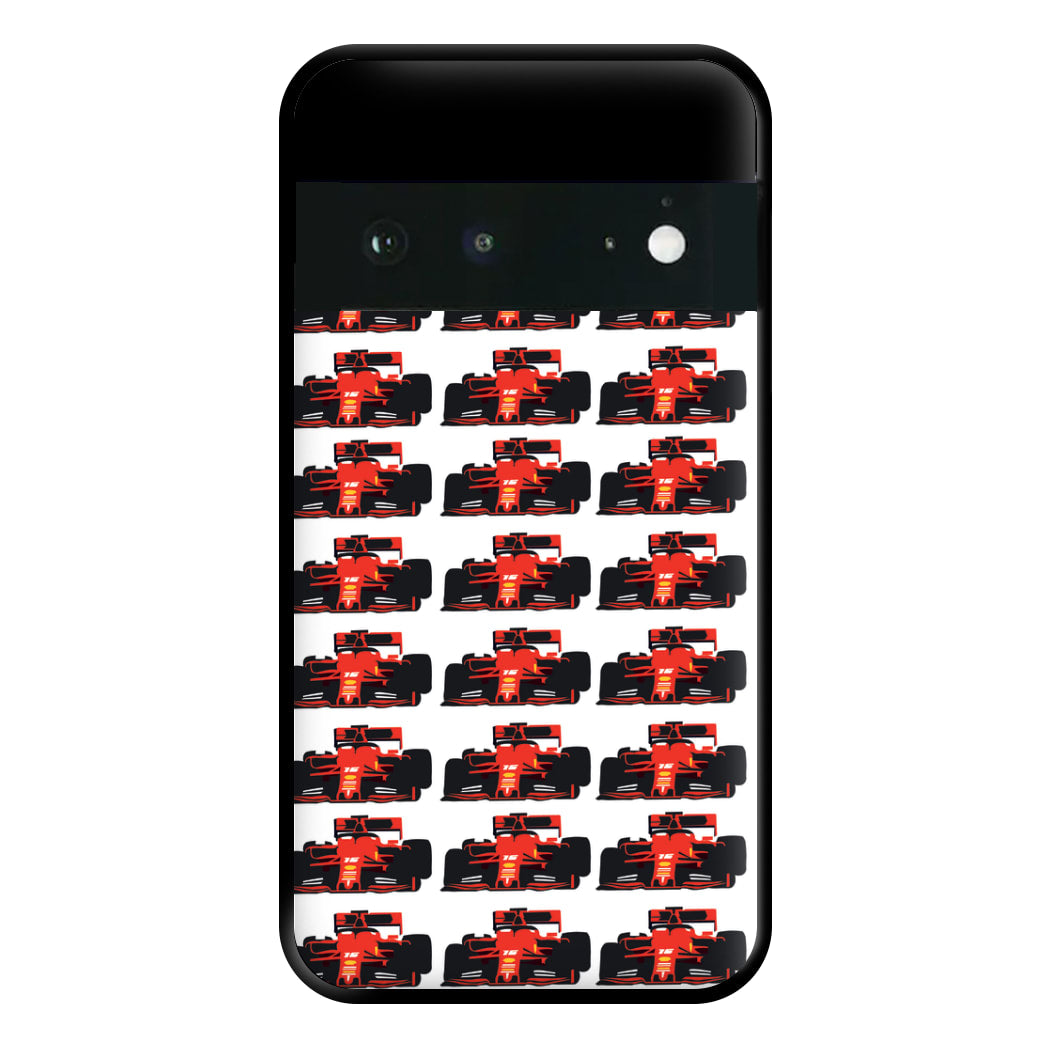 F1 Car Collage Phone Case for Google Pixel 6a