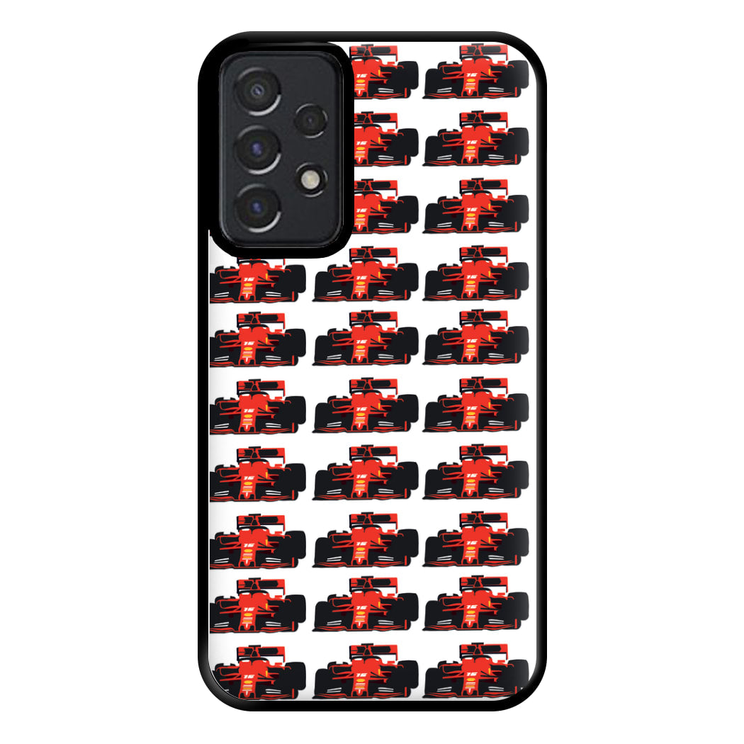 F1 Car Collage Phone Case for Galaxy A52 / A52s