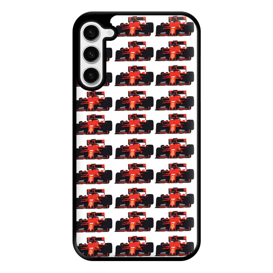 F1 Car Collage Phone Case for Galaxy S23 Plus