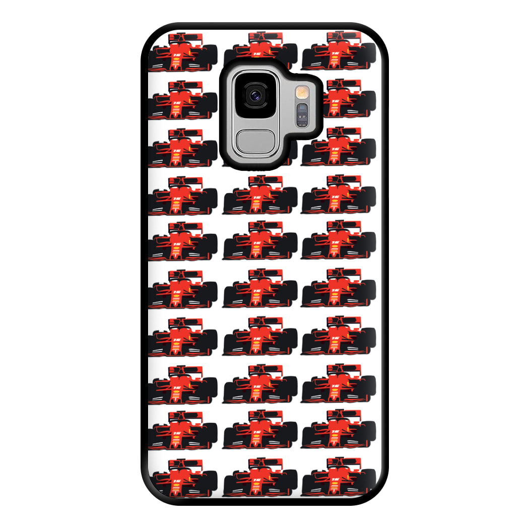 F1 Car Collage Phone Case for Galaxy S9 Plus