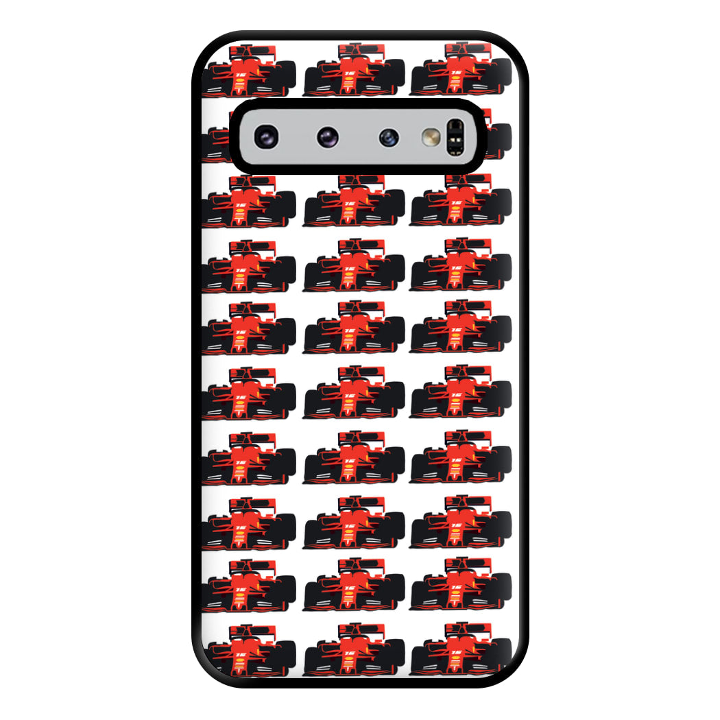 F1 Car Collage Phone Case for Galaxy S10 Plus