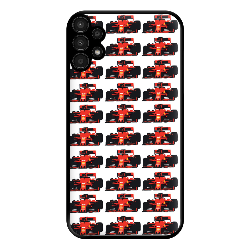 F1 Car Collage Phone Case for Galaxy A13