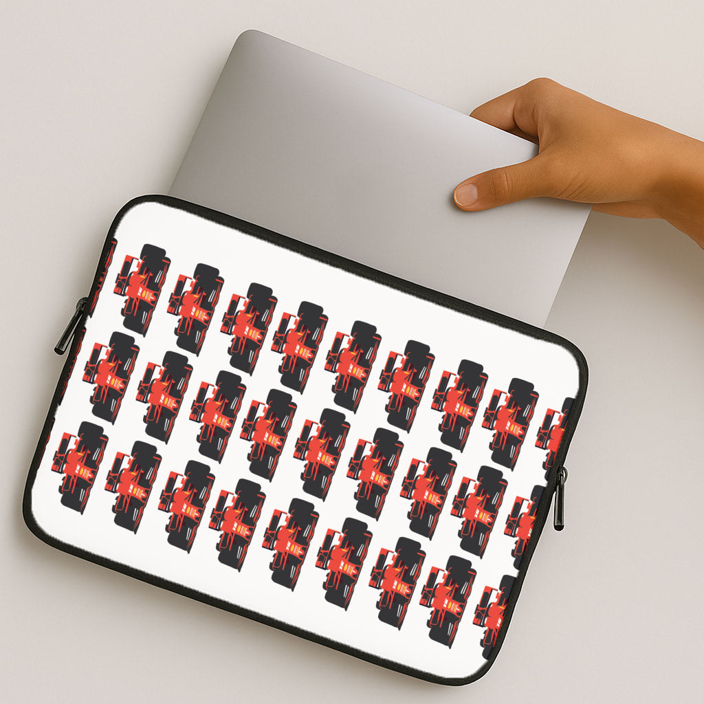 F1 Car Collage MacBook Case