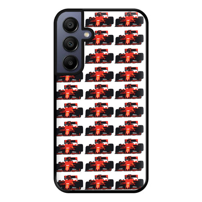 F1 Car Collage Phone Case for Galaxy A15