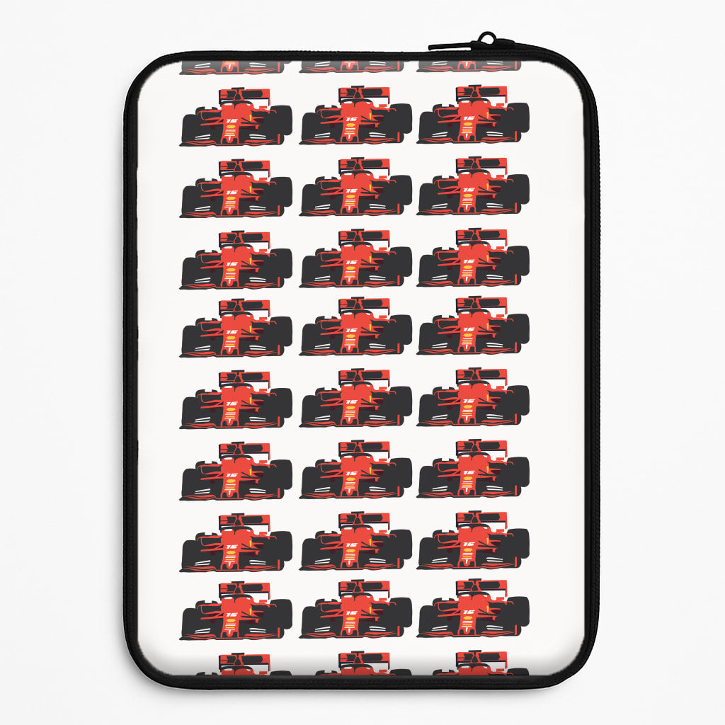 F1 Car Collage Laptop Sleeve