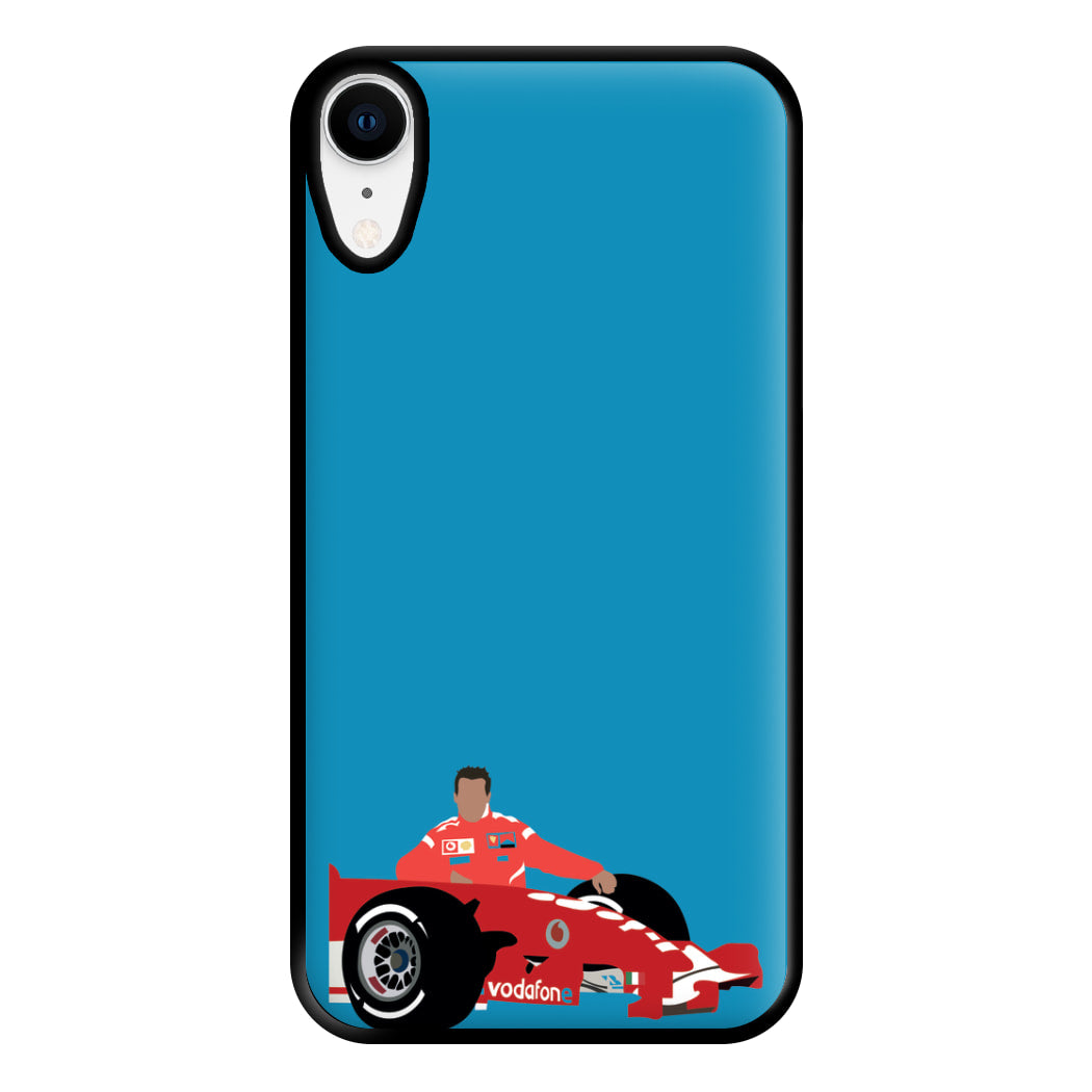 Schumaker - F1 Phone Case for iPhone XR