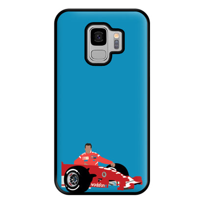 Schumaker - F1 Phone Case for Galaxy S9 Plus