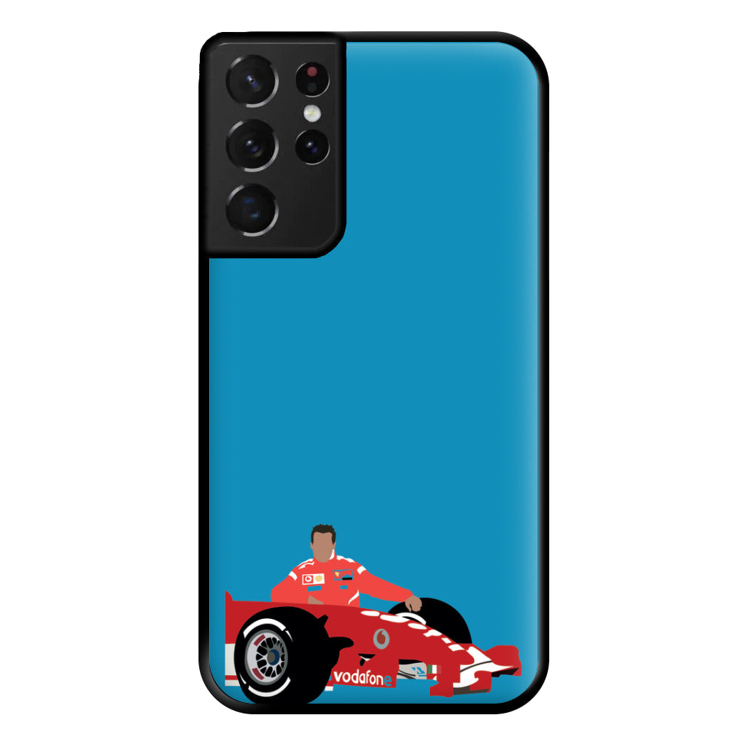 Schumaker - F1 Phone Case for Galaxy S21 Ultra