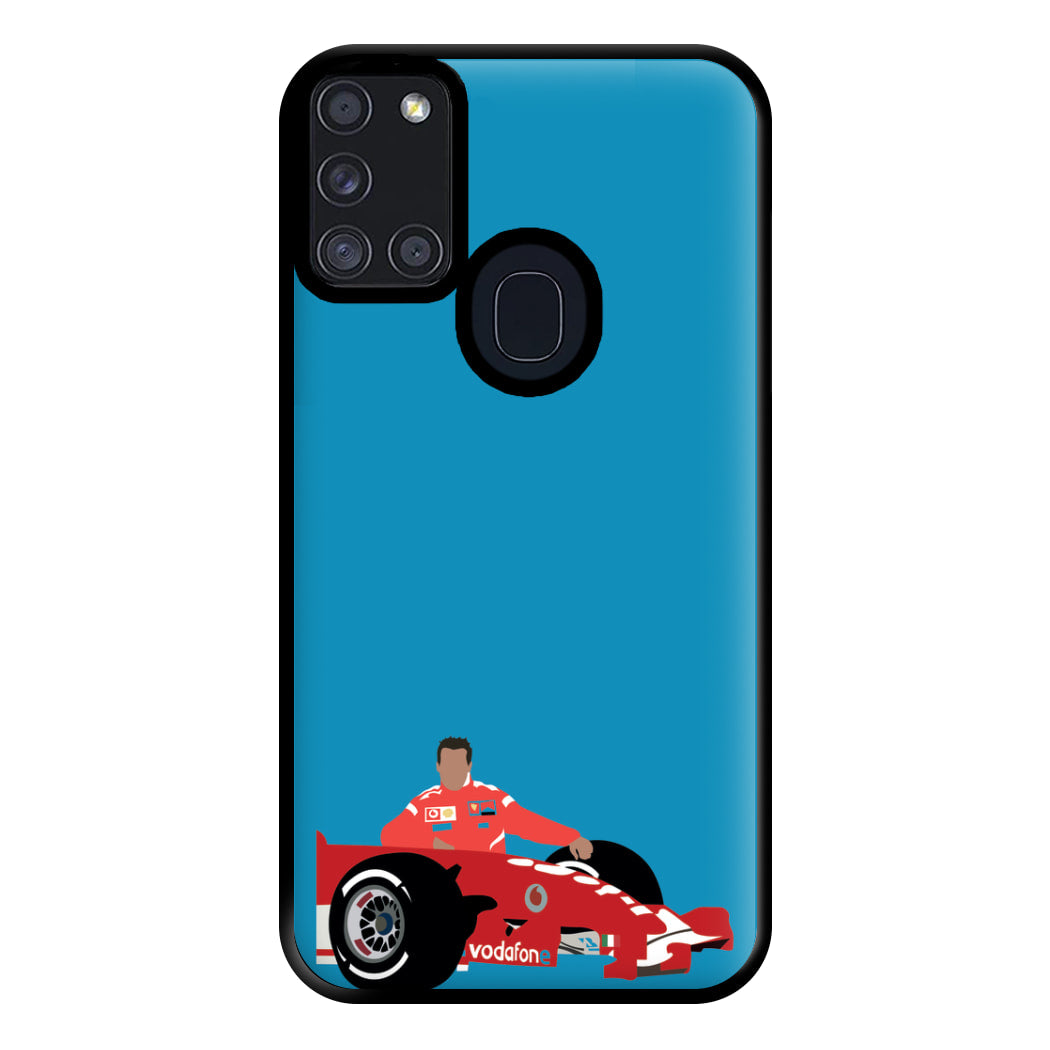 Schumaker - F1 Phone Case for Galaxy A21s