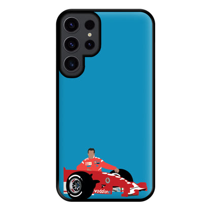 Schumaker - F1 Phone Case for Galaxy S23 Ultra