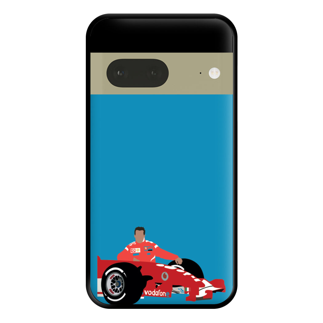 Schumaker - F1 Phone Case for Google Pixel 7a