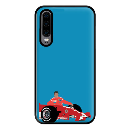 Schumaker - F1 Phone Case for Huawei P30