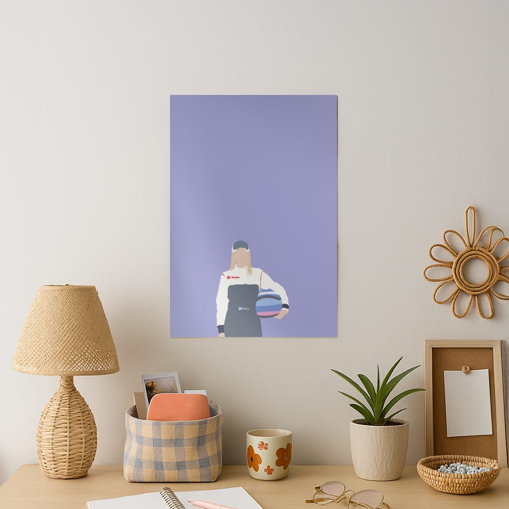 Wolf - F1 Art Print