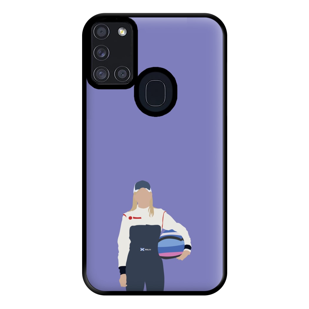 Wolf - F1 Phone Case for Galaxy A21s