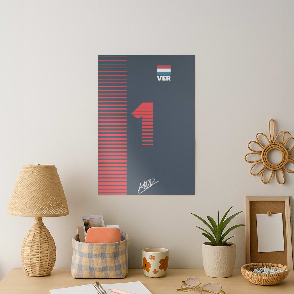 Verstappen - F1 Art Print