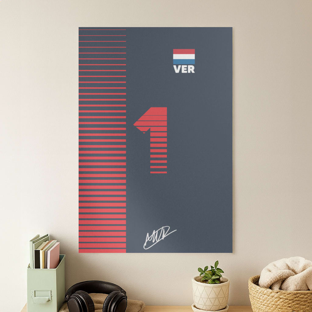 Verstappen - F1 Poster