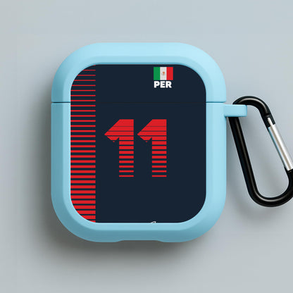 Perez - F1 Blue AirPods Case