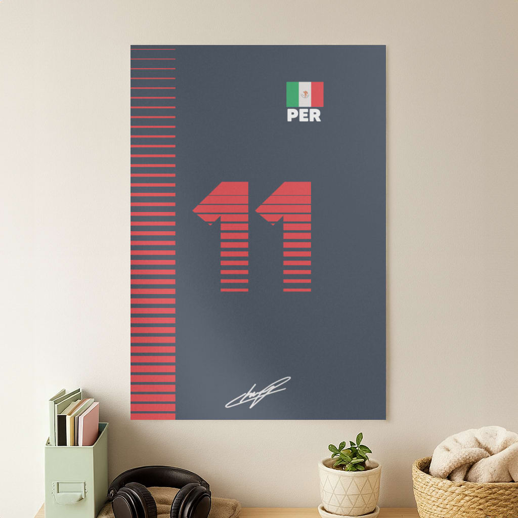 Perez - F1 Poster