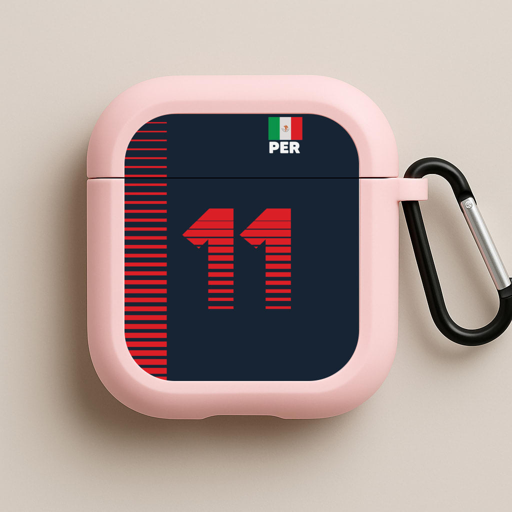 Perez - F1 Pink AirPods Case